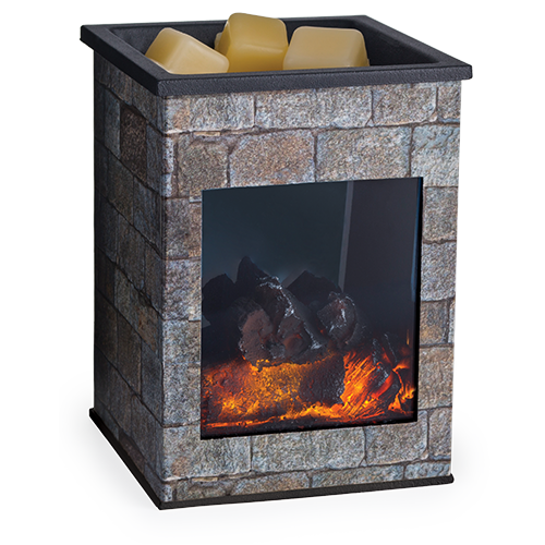 Fireplace Wax Warmer | Cozy, Winter-Inspired Scented Warmer