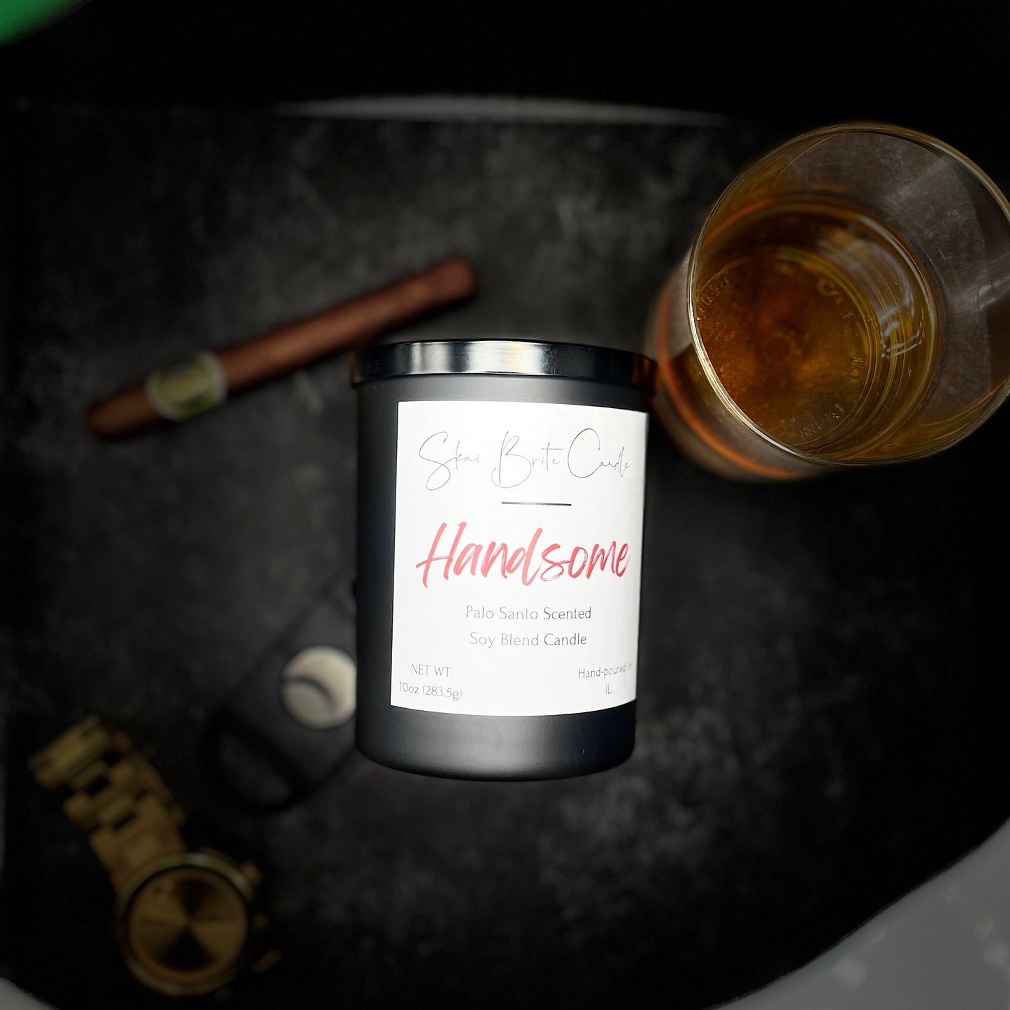 Handsome – Palo Santo Candle & Wax Melts | Grounding & Earthy