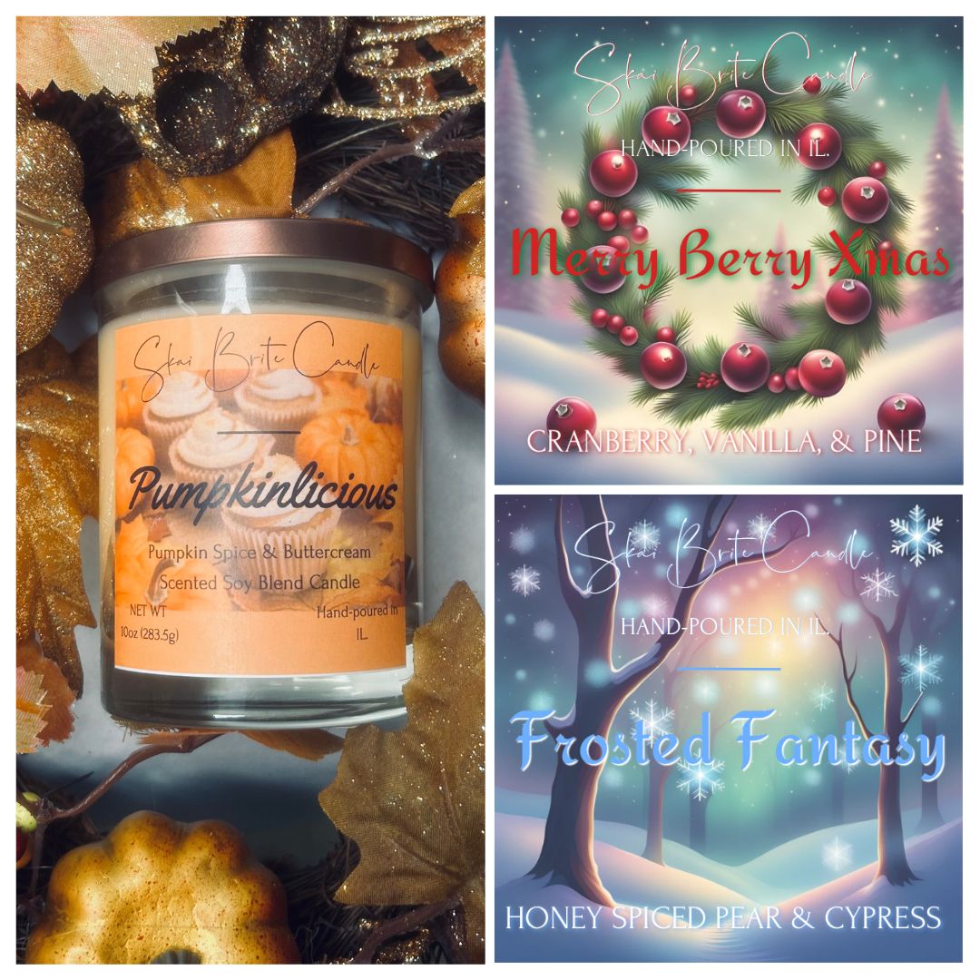 Fall & Winter Candle & Wax Melt Collection – Cozy, Warm & Comforting Scents