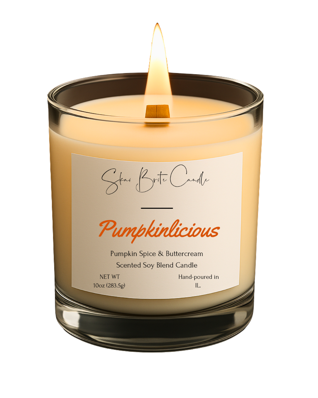 Pumpkinlicious – Pumpkin Spice & Buttercream 10oz Candle | Sweet & Spiced