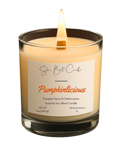 Pumpkinlicious – Pumpkin Spice & Buttercream 10oz Candle | Sweet & Spiced