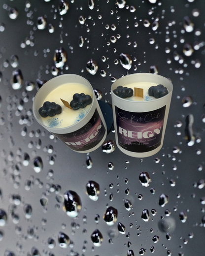 Reign – Rain Water, Citrus, Floral & Musk Candle & Wax Melts | Crisp & Refreshing