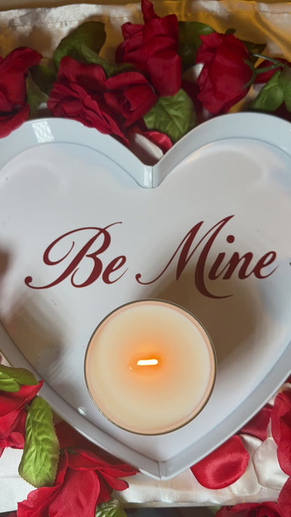 Love Letters – Rose, Strawberry & Champagne 10oz Hidden Message Candle | Non-Toxic & Long-Lasting