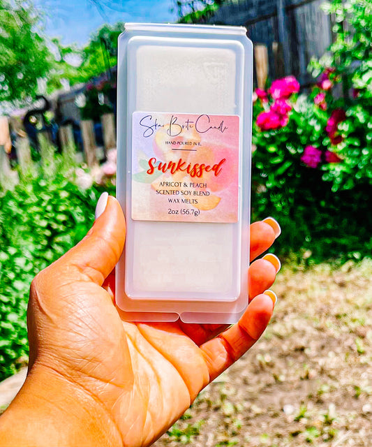 Sunkissed – Apricot & Peach Candle & Wax Melts | Bright, Juicy & Summer-Ready